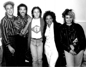 Lionel Richie LBR Kim Wilde Julian Lennon Vicki Randel x